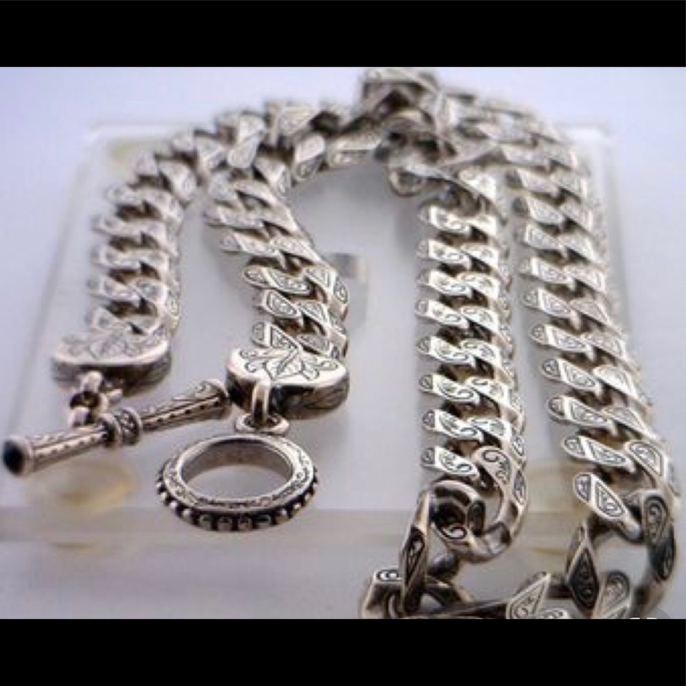 Konstantino N.M. Byzantine .925 Men’s Toggle Chain
